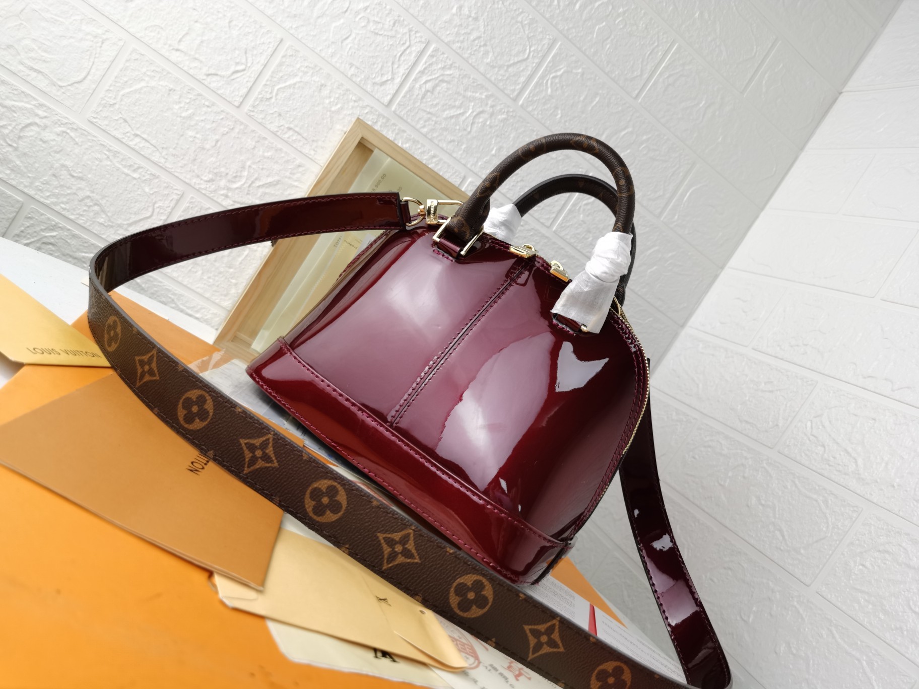 A bag Verni Miroir Alma BB M54785 25 cm фото 3