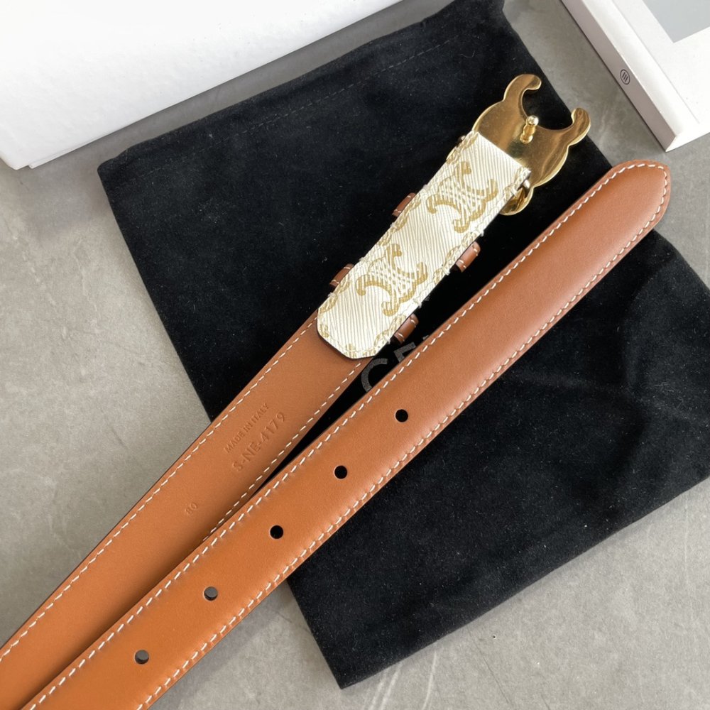 Belt leather 25 mm фото 6