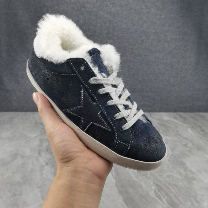 Кроссовки Golden Goose Super Star на меху фото 2