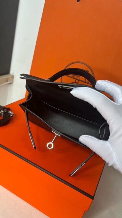 Сумка кожаная женская mini Kelly Epsom фото 8