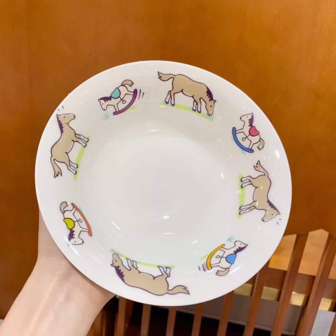 Набор посуды из костяного фарфора (6 элементов) фото 6