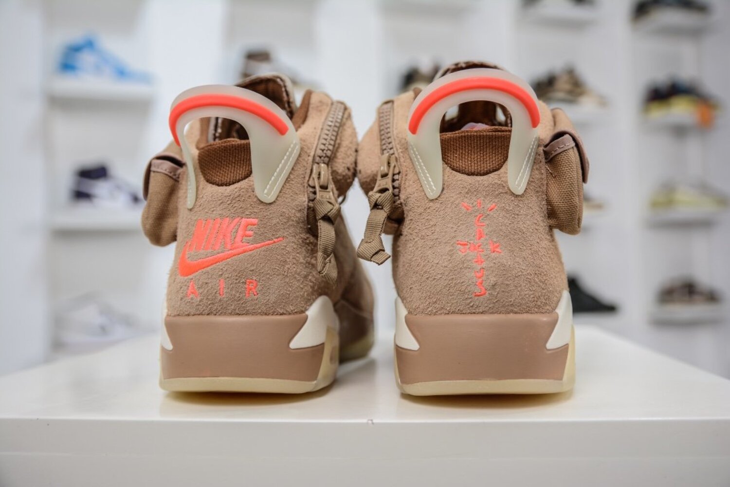 Sneakers Air Jordan 6 AJ6 Retro Travis Scott British Khaki - DH0690-200 фото 2