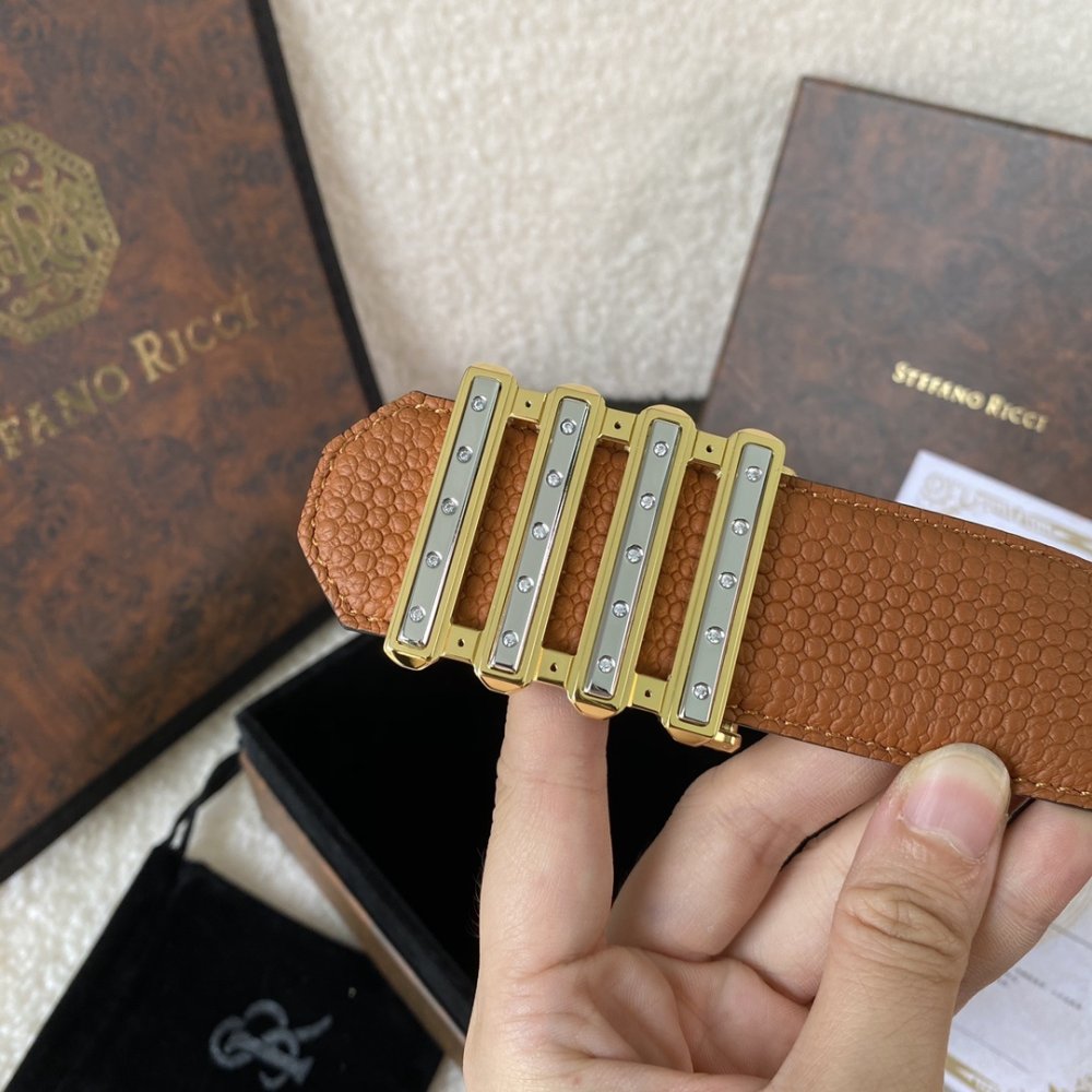 Ремінь шкіряний 38 мм фото 4