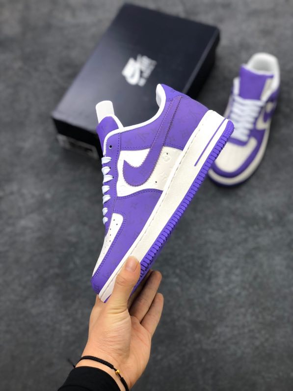 Кросівки  Air Force 1 White Violet DM0970-101 фото 3