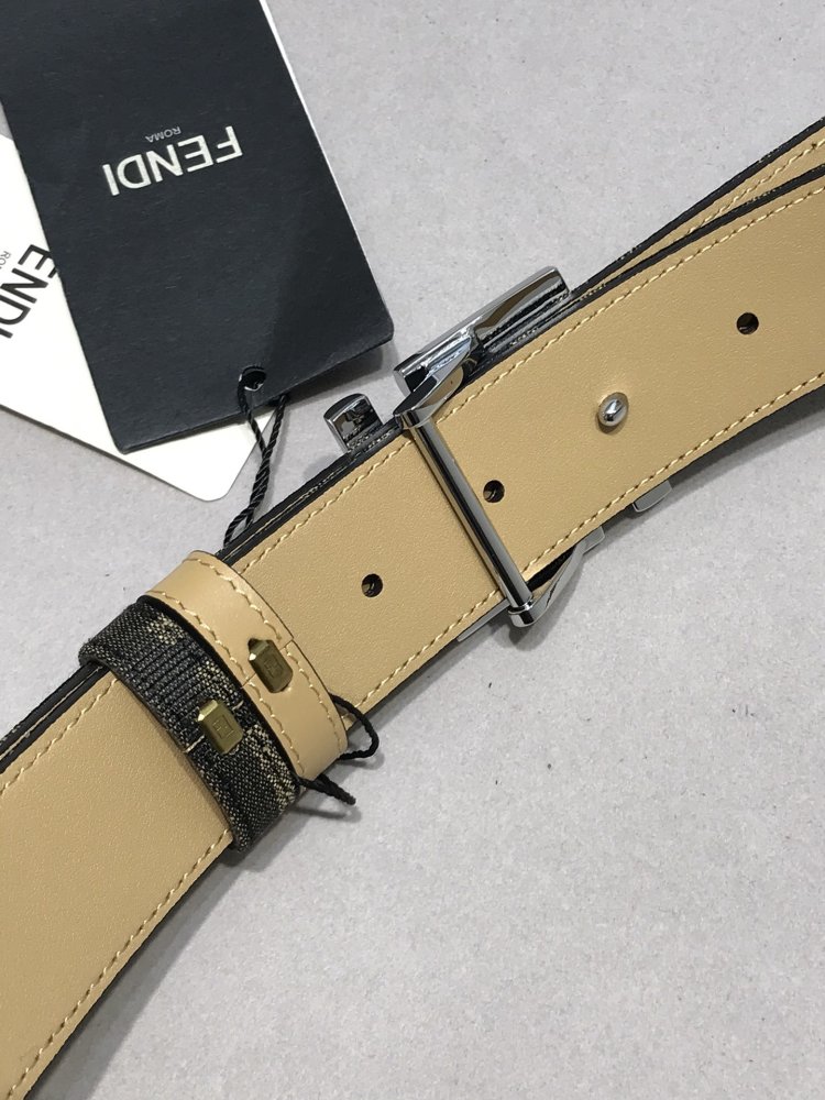 Belt leather 35 mm фото 4