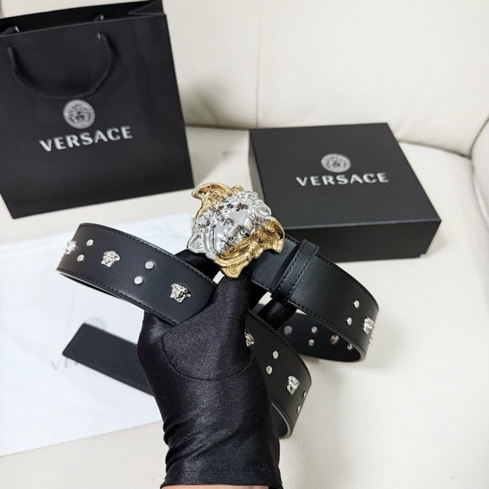 Ремень кожаный 40 мм фото 2