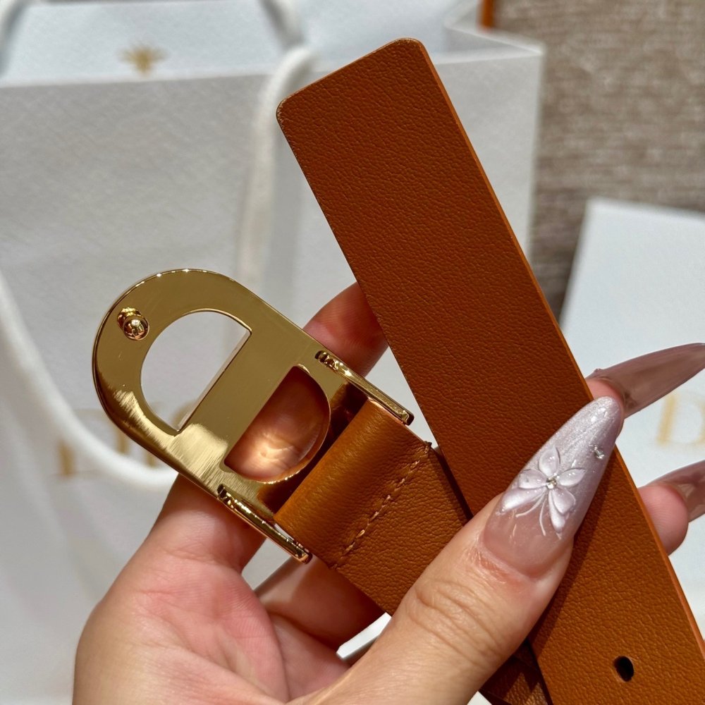 Belt leather 30 mm фото 6