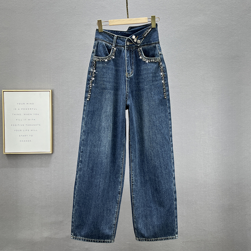 Женские мешковатые джинсы, весна лето
