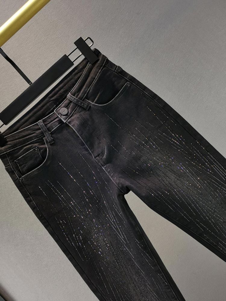 Черные джинсы женские фото 3