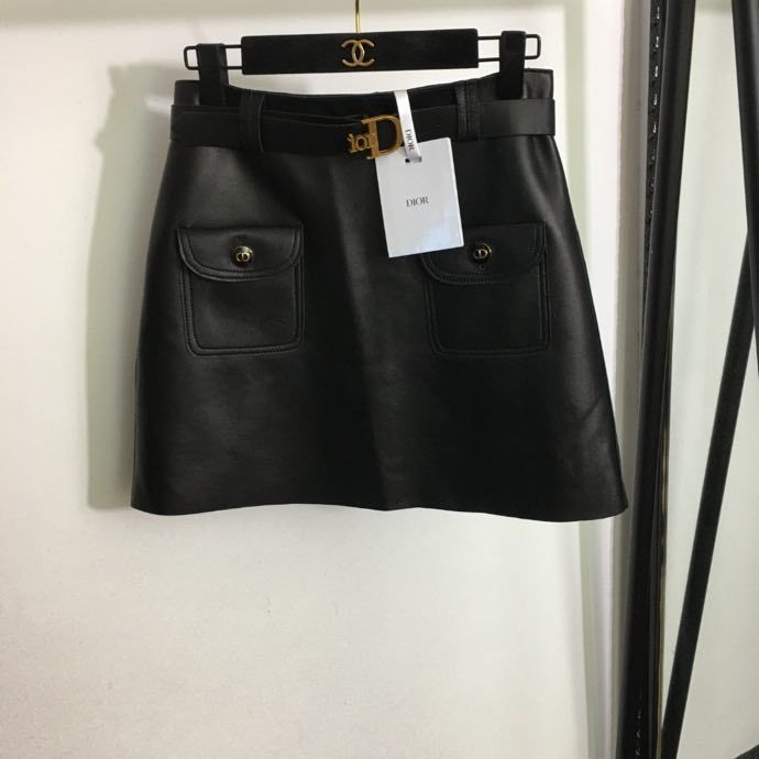 Leather skirt