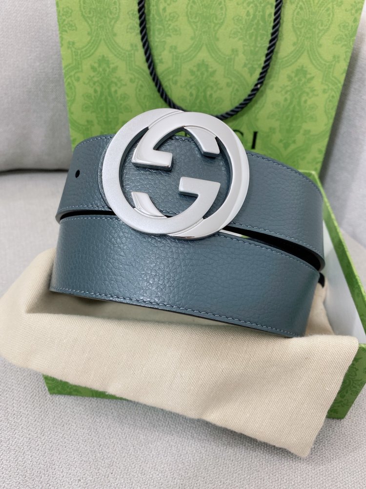 Ремень кожаный 40 мм фото 2