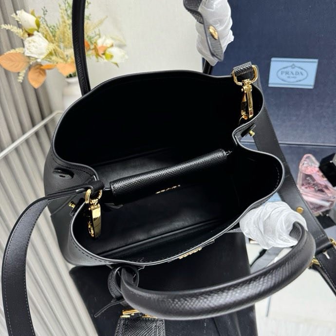 Сумка кожаная Double Bag mini 1BG443 25 см фото 7