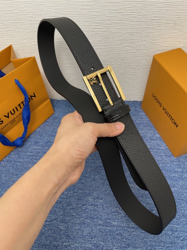 Ремень кожаный 35 мм фото 2