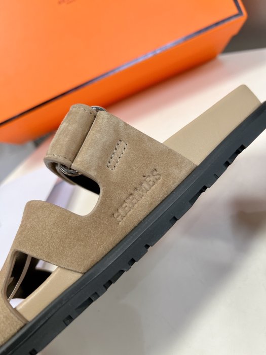 Шлепанцы Hermes Chypre фото 8