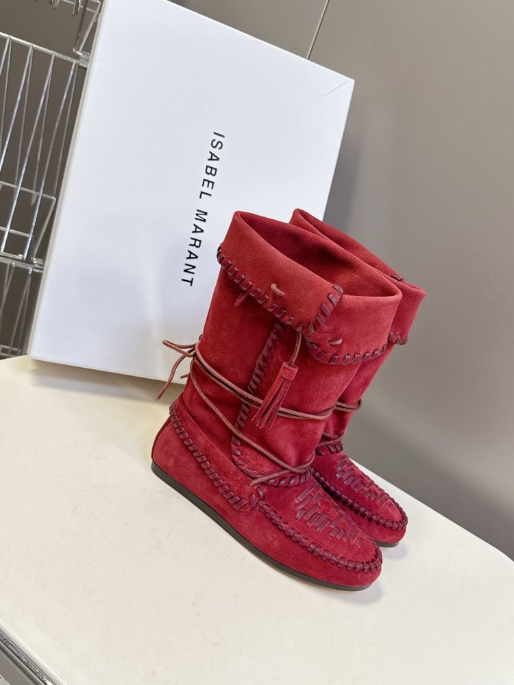 Boots leather women's фото 2