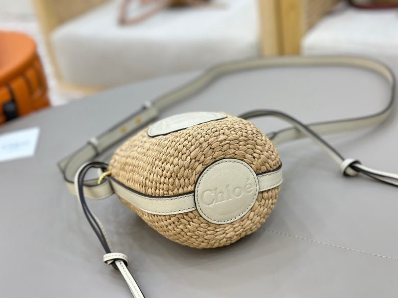 Солом'яний сумка Chloe S25 14 см фото 9