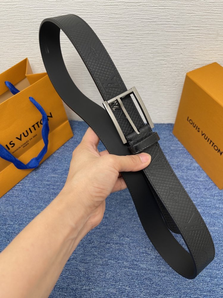 Ремень кожаный 35 мм фото 2