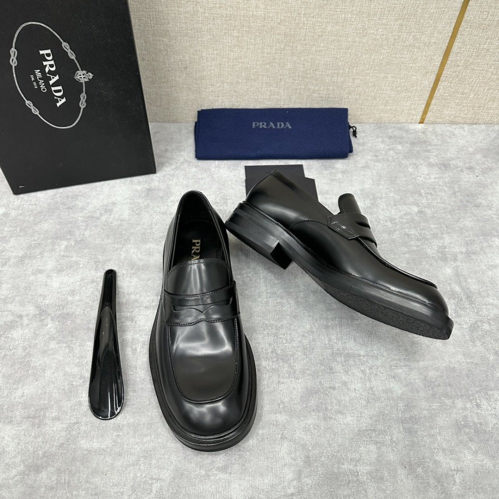 Shoes leather men's фото 7