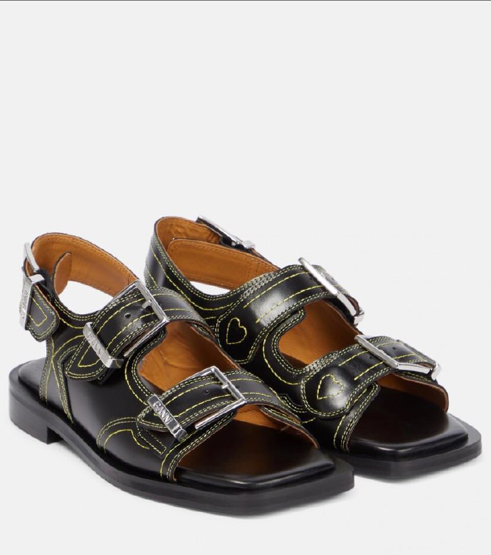 Sandals Muller leather