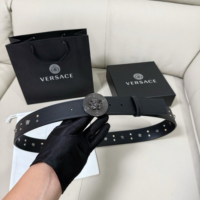 Belt leather 40 mm фото 3