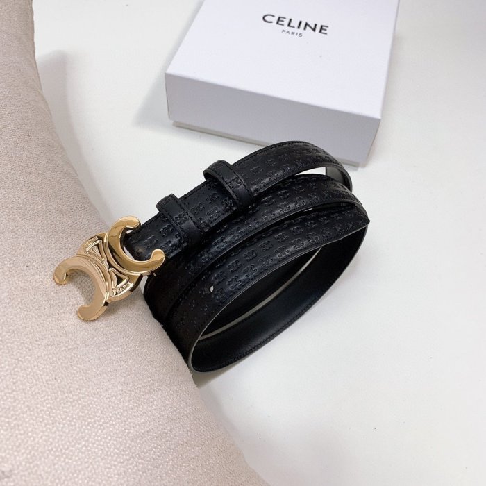 Belt leather TRIOMPHE 2.5 cm