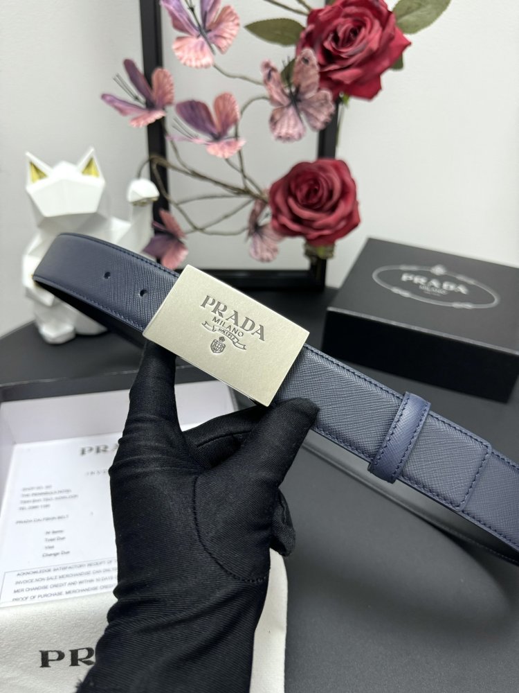 Belt leather 35 mm фото 5