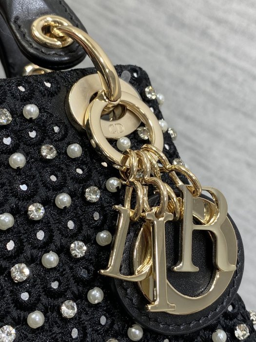 A bag women's Lady Dior Micro 12 cm фото 3