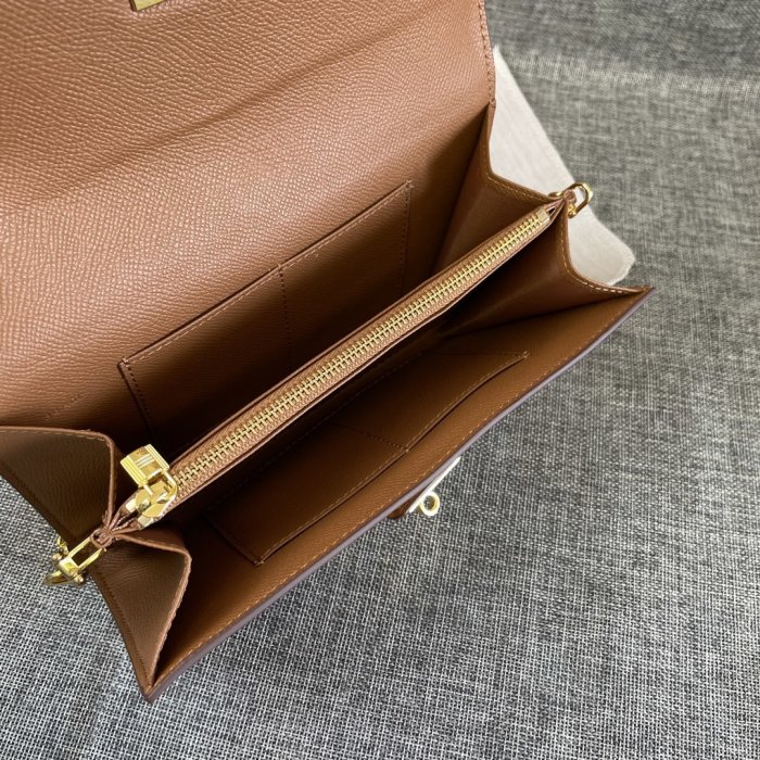 Сумка через плечо Kelly кожаная женская 22 см фото 7