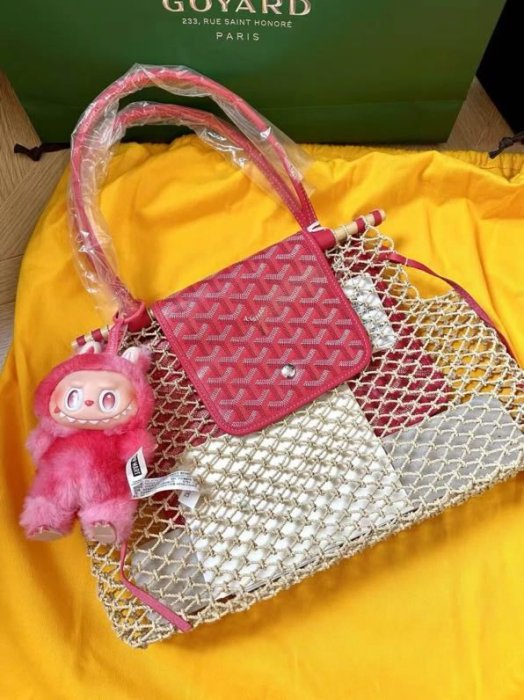 Сумка Goyard Aligre Limited Edition из рафии фото 7