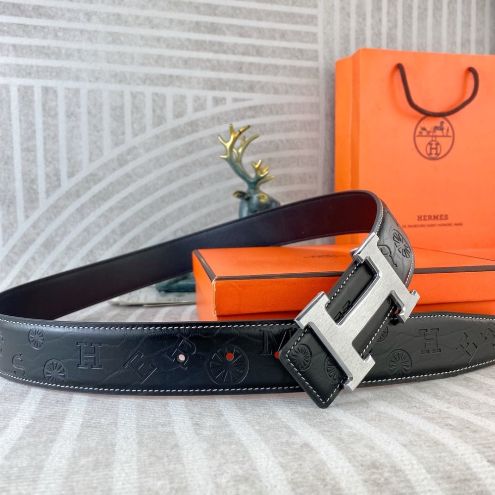 Belt leather 38 mm фото 5