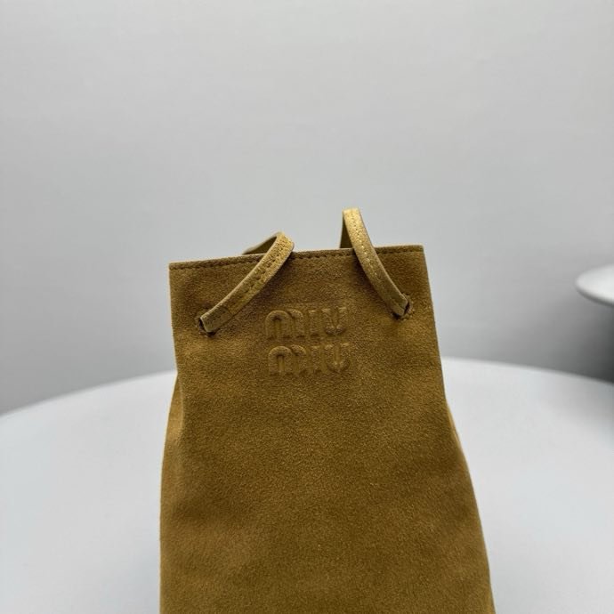 Сумка кожаная женская Pouch De Ante Verde 17 см фото 7