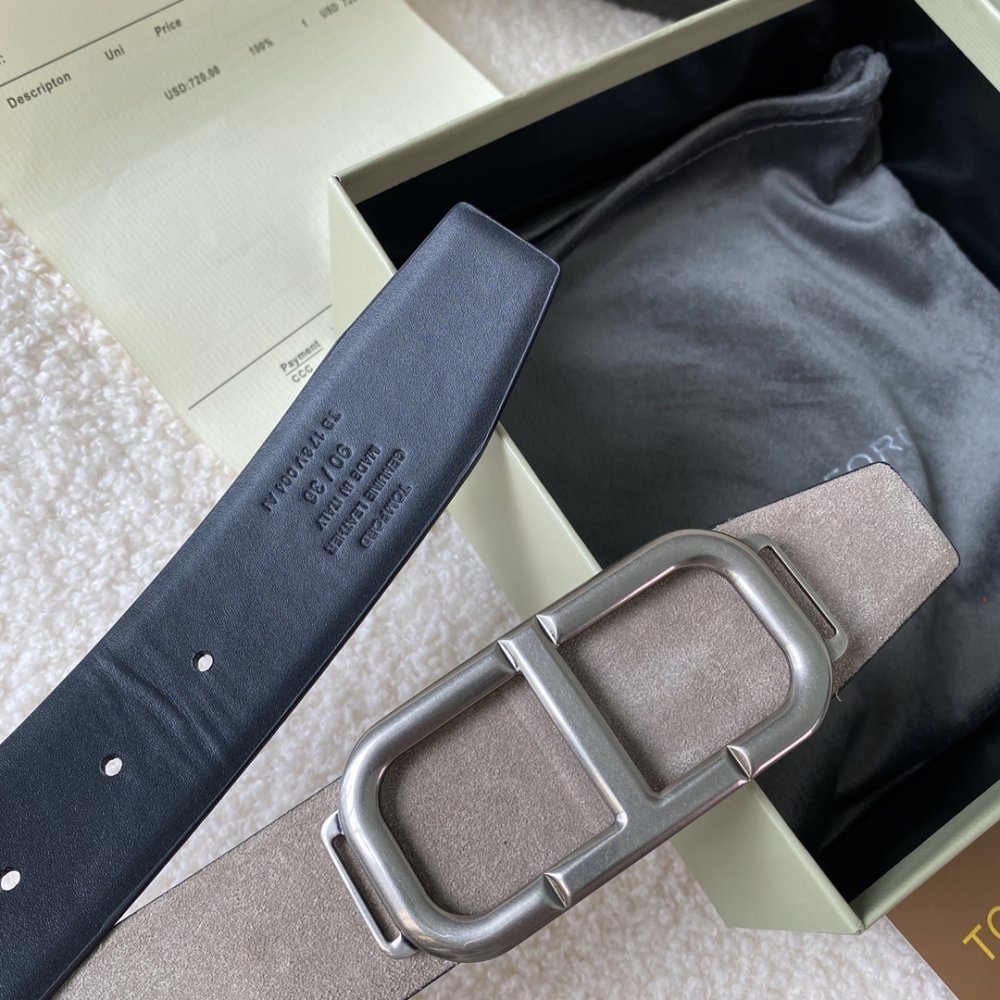 Ремінь шкіряний 40 мм фото 4