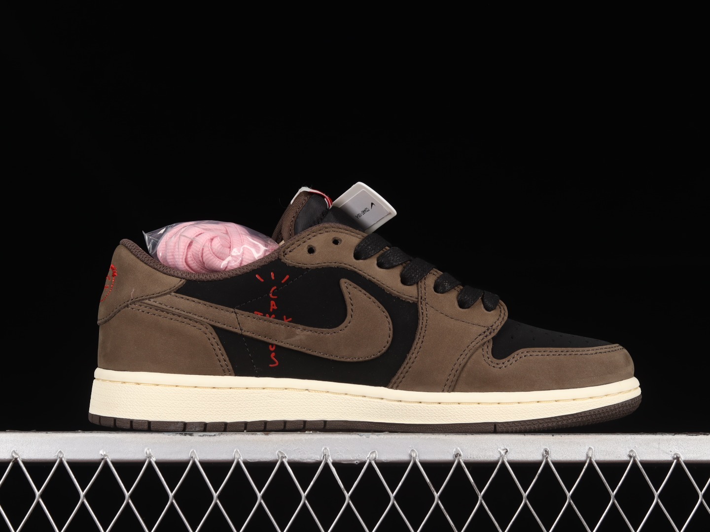 Sneakers Jordan 1 Retro Low OG SP Travis Scott CQ4277-001 фото 2