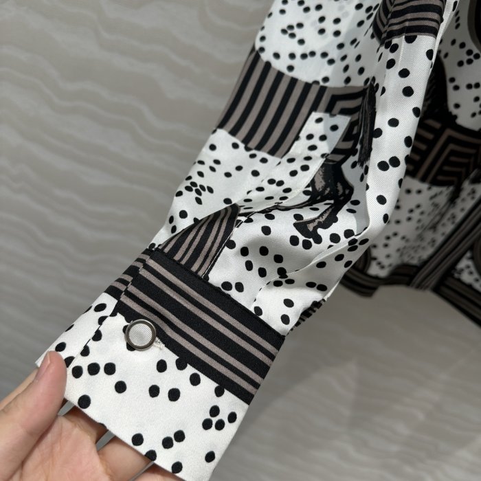 Рубашка женская шелковая фото 6