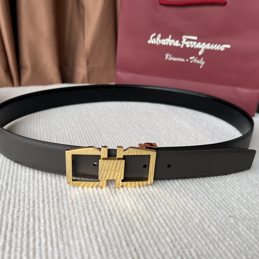 Leather belt 3.5 cm фото 4
