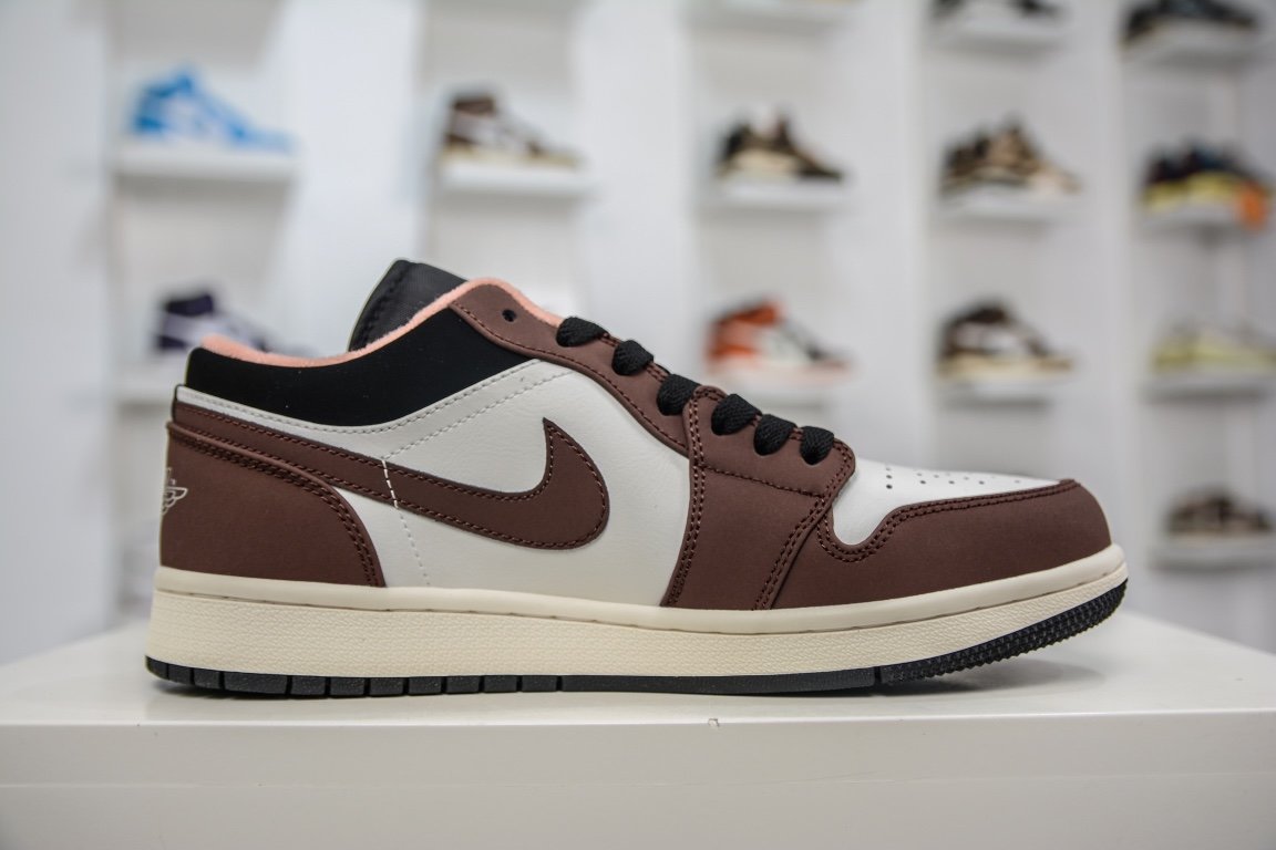 Кроссовки Air Jordan 1 Low Mocha Brown DC6991 200 фото 3