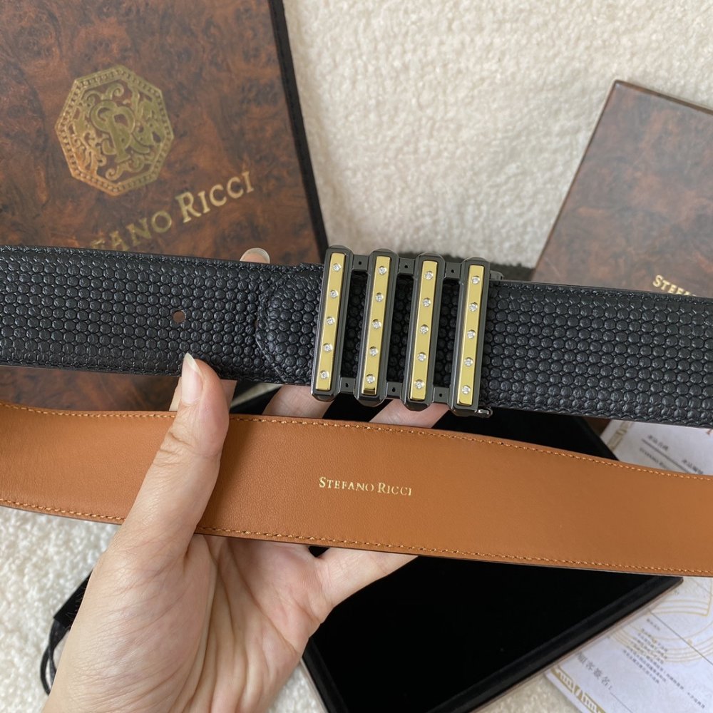 Ремень кожаный 38 мм фото 5