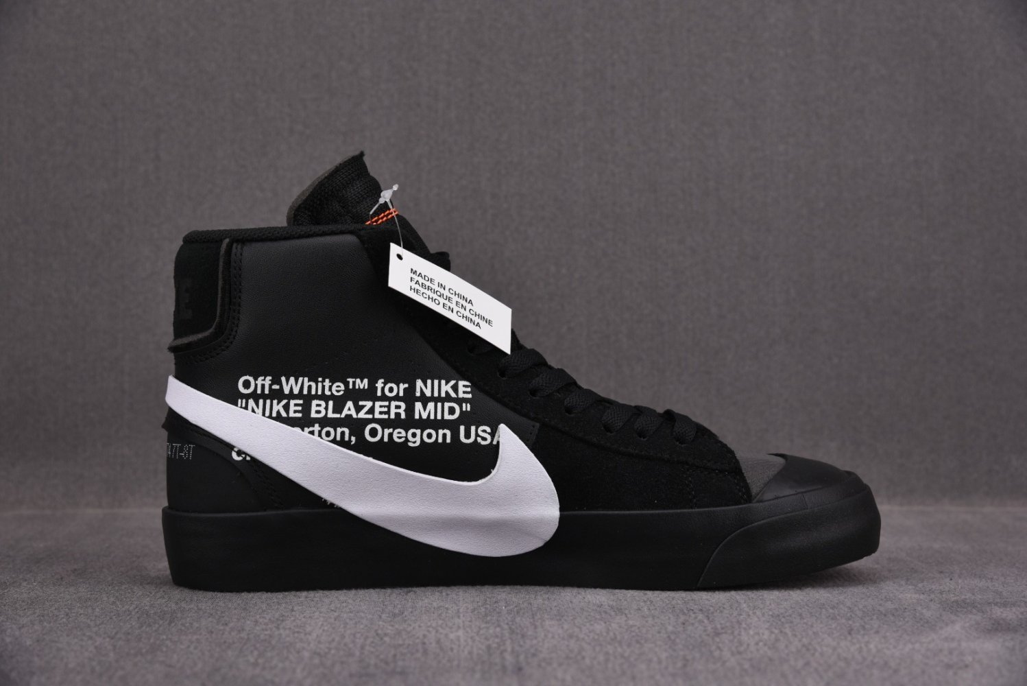 Кросівки Off-White x NK Blazer Mid Grim Reaper AA3832-001 фото 2