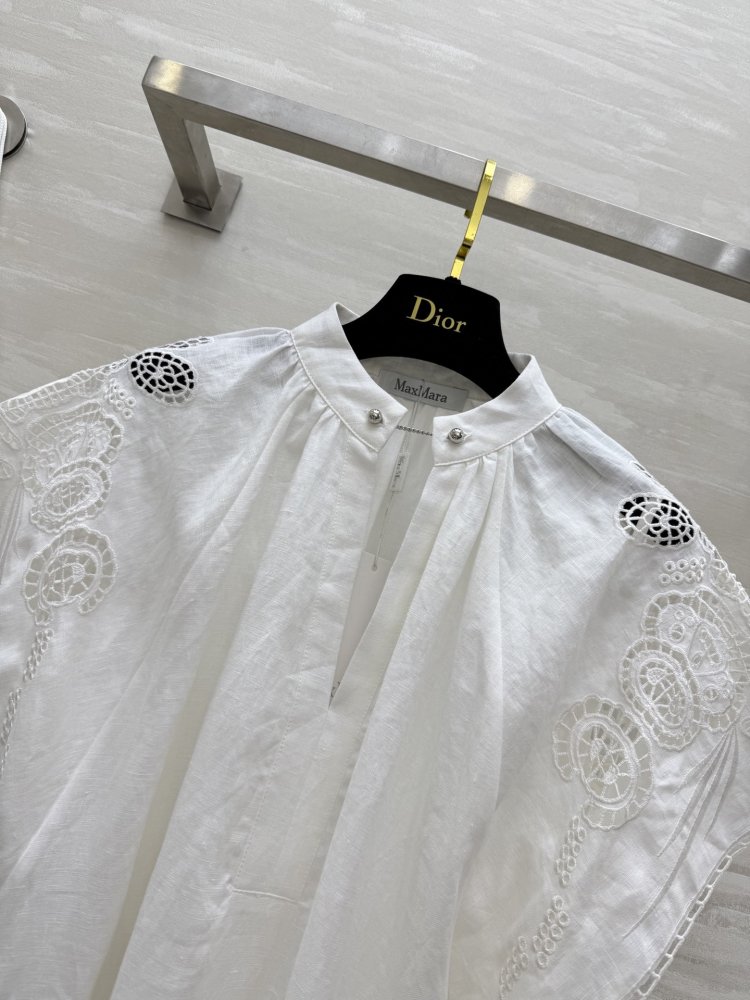 Роскошное льняное платье фото 4