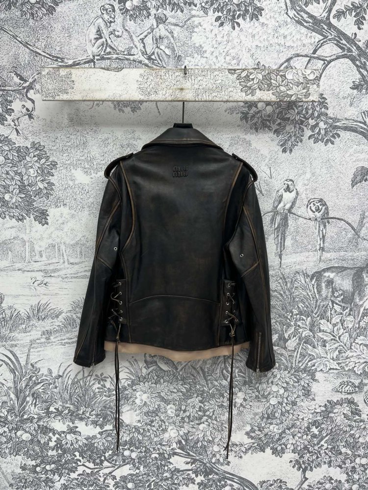 Jacket women's leather фото 7