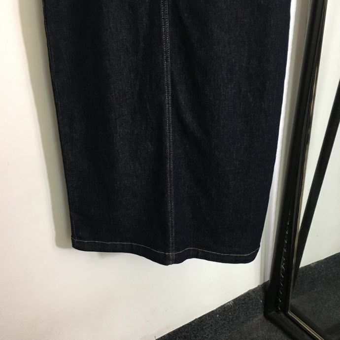 Длинная джинсовая юбка фото 3