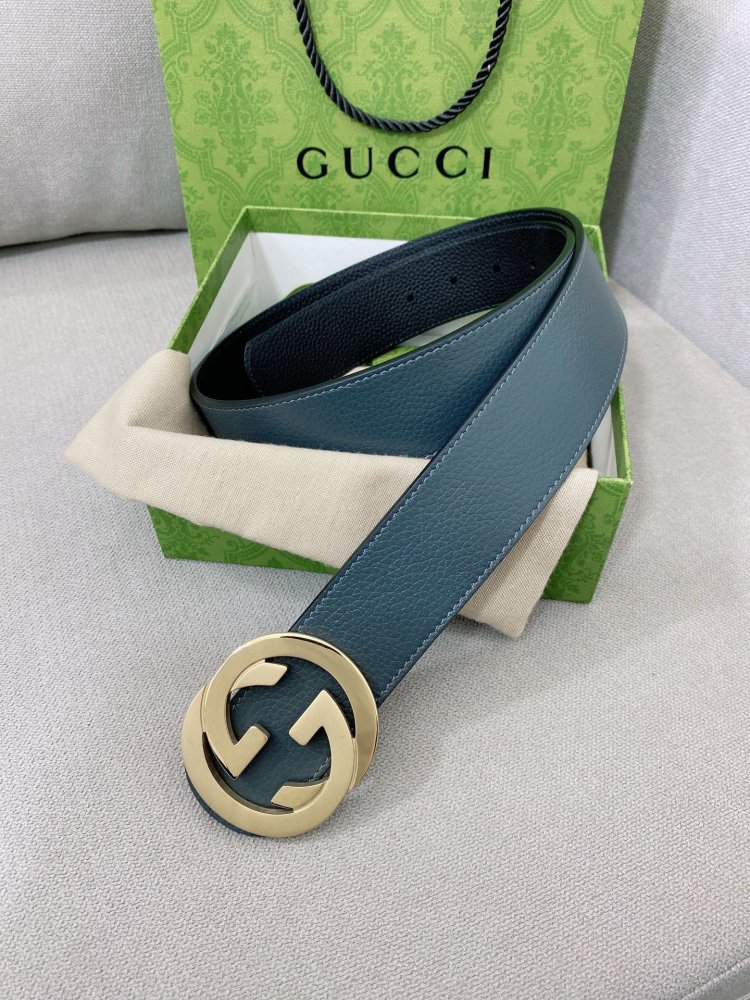 Ремень кожаный 40 мм фото 3