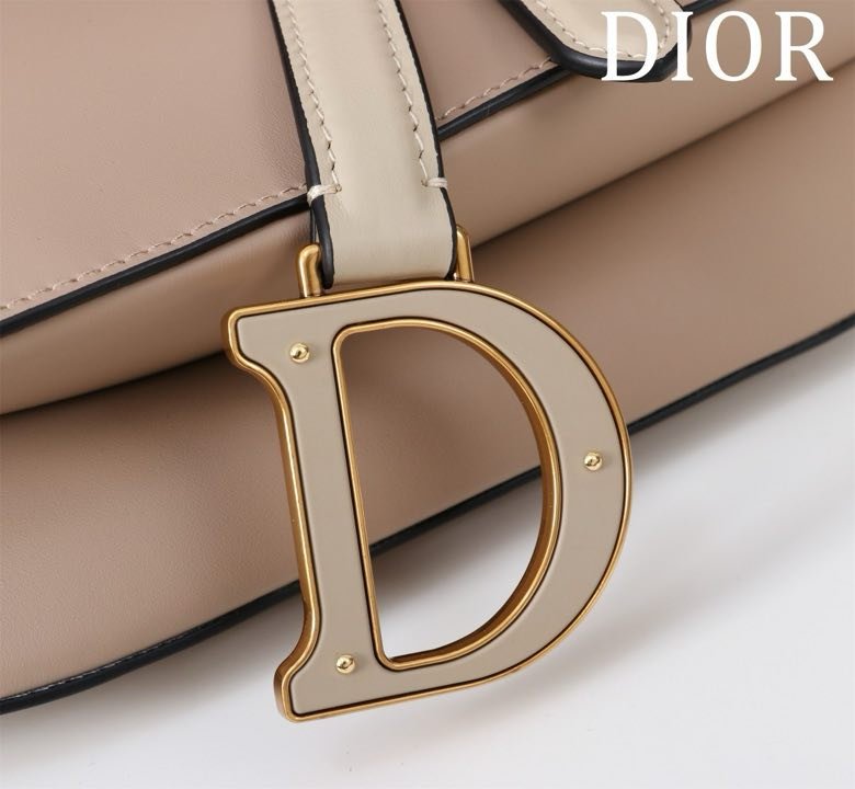 Сумка кожаная Dior Saddle 25 см фото 9