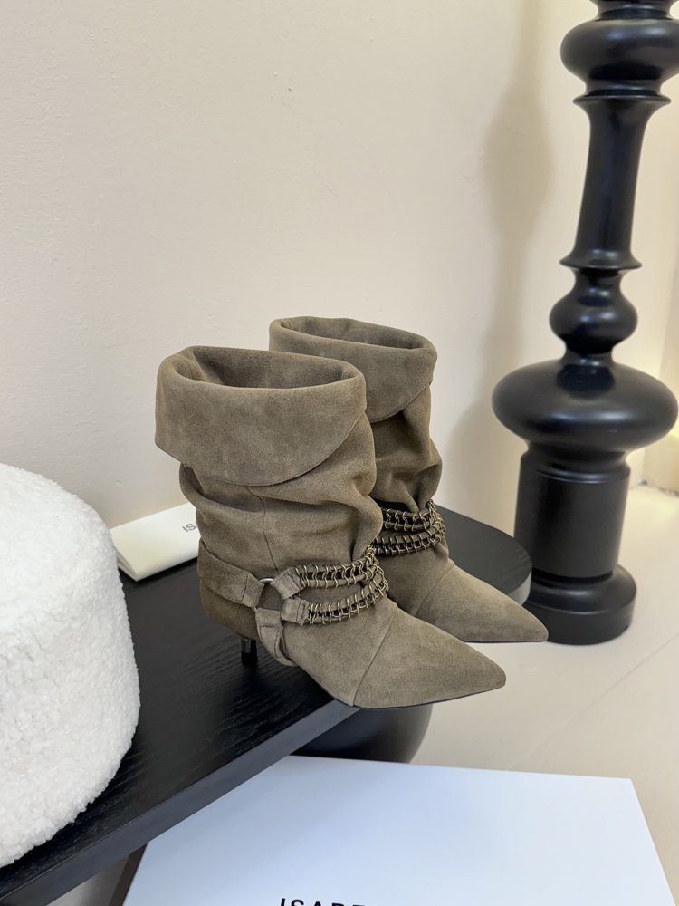 Чоботи шкіряні жіночі фото 2