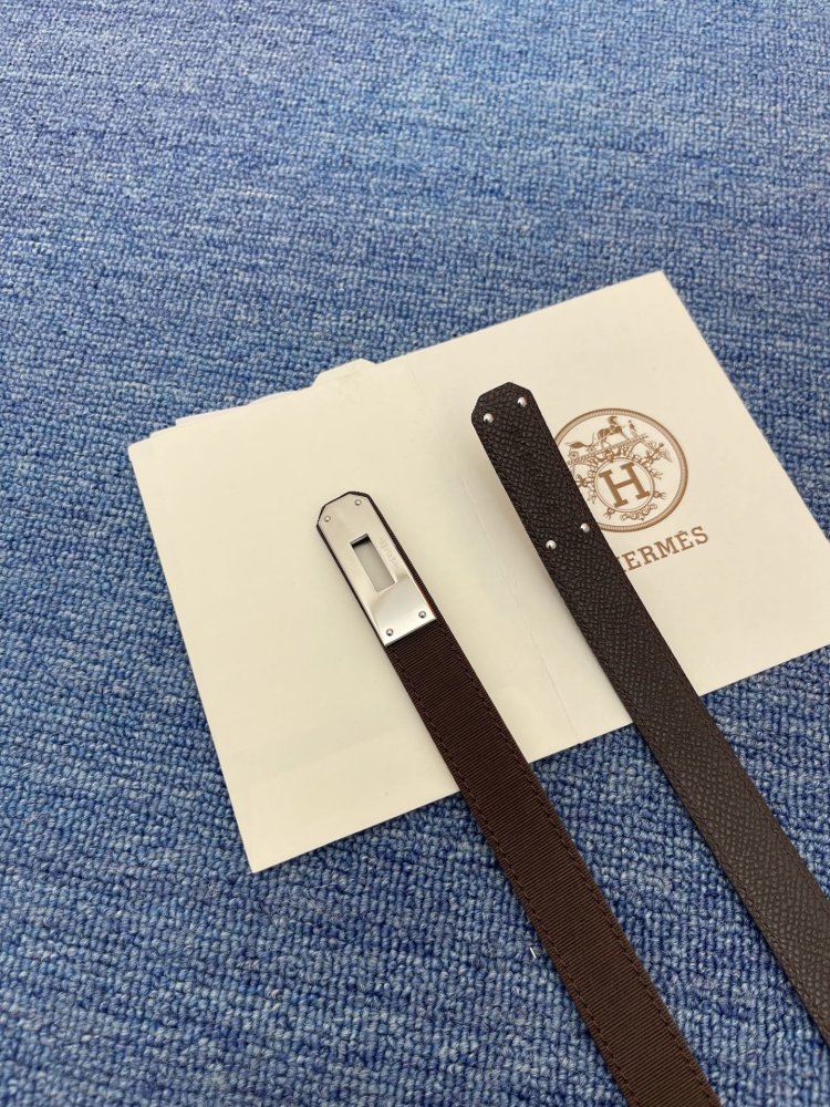 Belt leather 20 mm фото 6