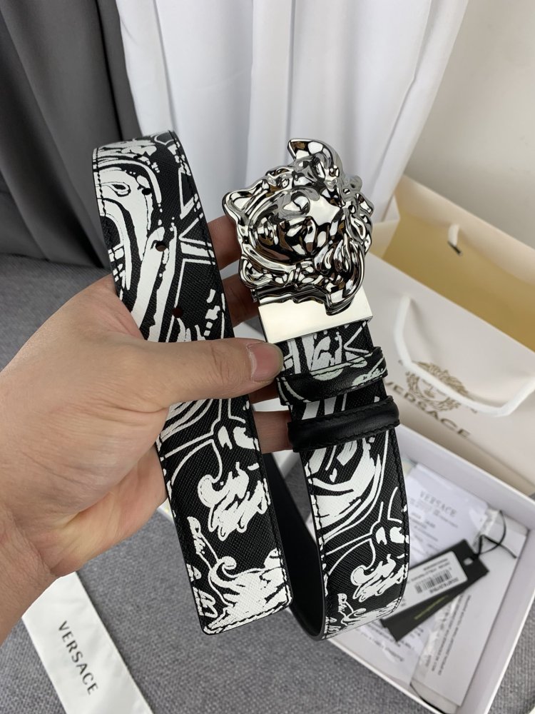 Belt leather 40 mm фото 2