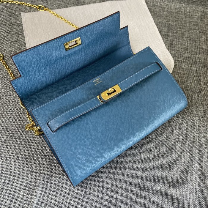 Сумка через плечо Kelly кожаная женская 22 см фото 5