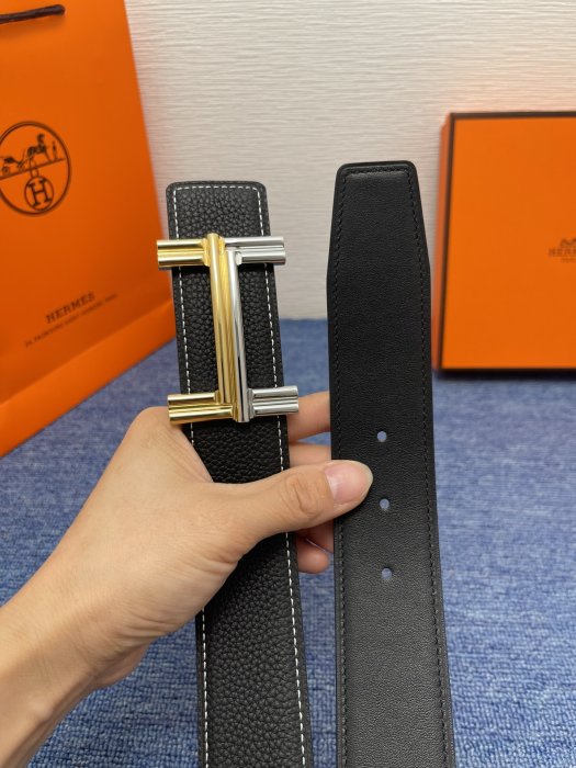 Ремень кожаный 3.8 см фото 6