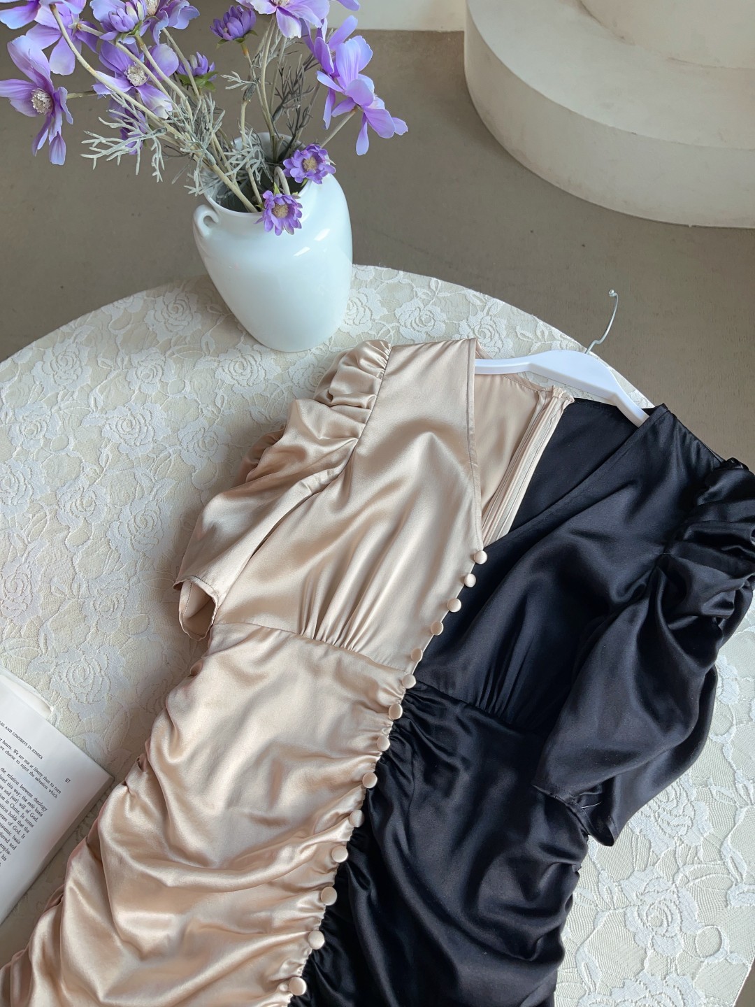 Дизайнерське Плаття, Сукня з атласного шовку фото 6