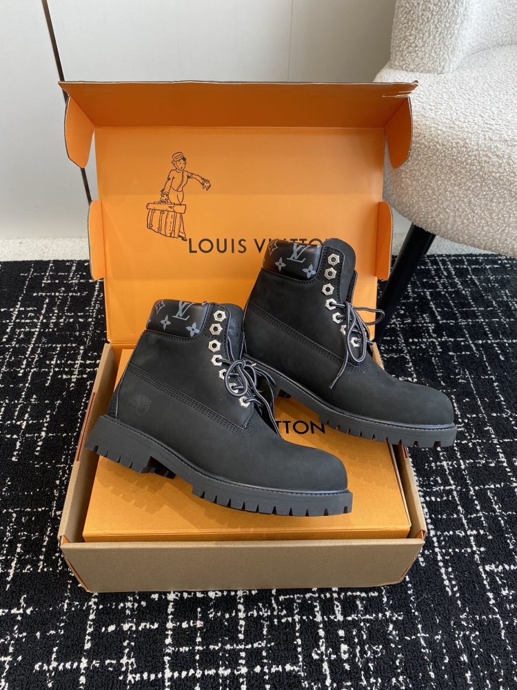 Ботинки женские Louis Vuitton x Timberland фото 4